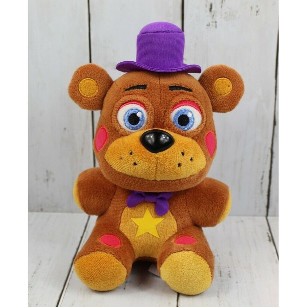 Funko Plush Rockstar Freddy Five Nights FNAF Pizza Simulator Authentic 2018 Rare